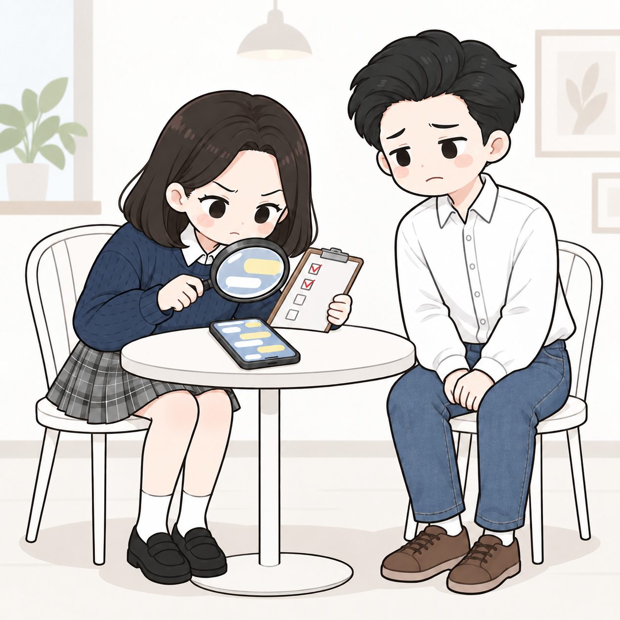 남자가 보인 헌신에 까다로운 검수 기준을 두는 것은 자연스러운 일이긴 해요.
