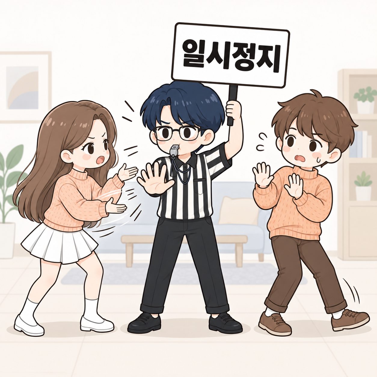 건강하게 싸우려면 멈추는 타이밍이 중요합니다.